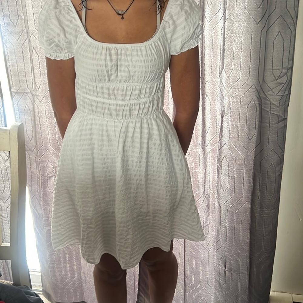 White dress